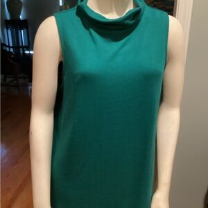New LOFT Green Sleeveless Top
